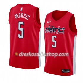 Muški NBA Dres Washington Wizards Markieff Morris 5 Nike 2018-19 Crvena Swingman